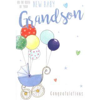 Birth Grandson - Code 50 - 6pk - 50BC109 - Greetings