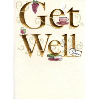 Get Well Soon - Code 60 - 6pk - LP030 - Lets Party