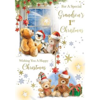 Grandsons 1st Christmas XGL5002A/09