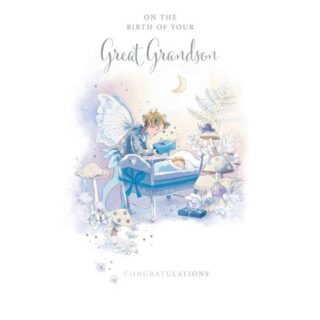 Birth Great Grandson - Code 75 - 6pk - WSS007 - Kingfisher