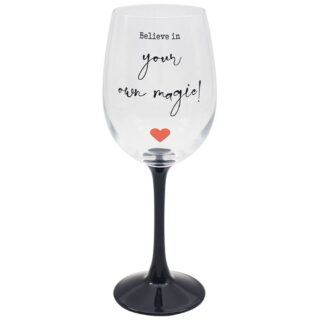 Wine Glass- Belive In Ownmagic - LP49603