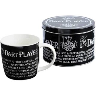 The Dart Player Mug And Tin