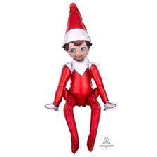 Sitting The Elf on the Shelf Foil Multi Balloons 29" - 3898501