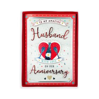 Anniversary Husband - Box Card - C80408 - Regal