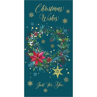 Christmas Wishes /Merry Christmas Money Wallets (6 a pack)- XMW5502
