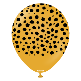 Safari Cheetah - Mustard(Print Color: Black) - 25CT