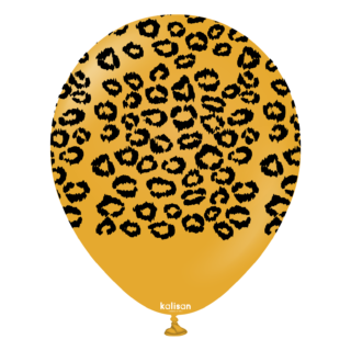 Safari Leopard - Mustard(Print Color: Black) - 25CT
