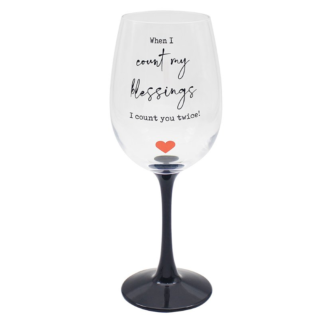 Wine Glass - Count My Blessing - LP49597