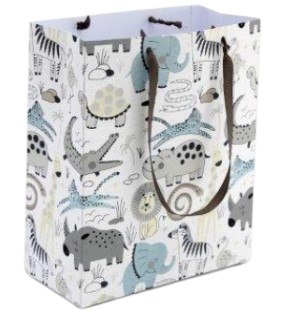 Baby Animal Gift Bag - Medium - 12pk - BB0338