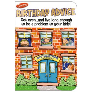 Open Birthday Humor – Code 50 - 6pk – OTB17955– Out Of The Blue