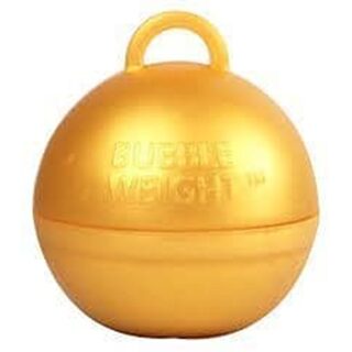 Bubble Balloon Weight Gold