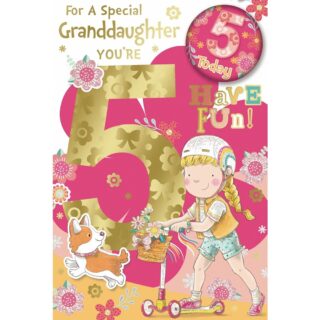 Xpress Yourself - Age 5 Great-Granddaughter Scooter - Code 75 - 6pk - CC7508B/01