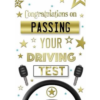 Congrats Driving Test - Code 50 - 6pk - SL50096B/01 - Xpress Yourself