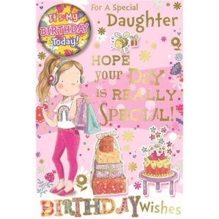 Xpress Yourself - Birthday Daughter Shopping - Code 75 - 6pk - CC7513B/01