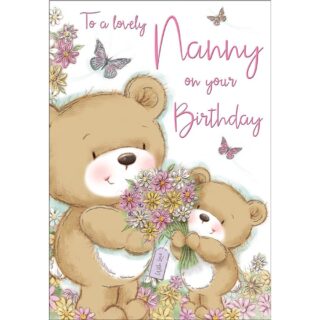 Regal - Birthday Nanny Teddy - Code 75 - 6pk - C80034