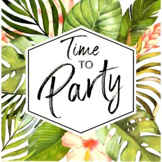 Invitation Cards Time To Party - 8pk - 7956 - Tallon