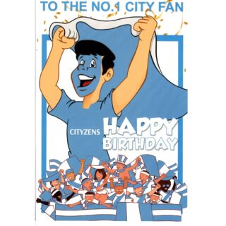 Football Crazee – Happy Birthday City Football – Code 75 – 6pk – CSFCRA001