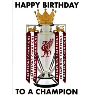 365 – Happy Birthday Liverpool Champion Football – Code 50 – 6pk – CSLIV001