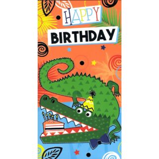 Kingfisher - Happy Birthday Alligator - Code 30 - 6pk - SLM065
