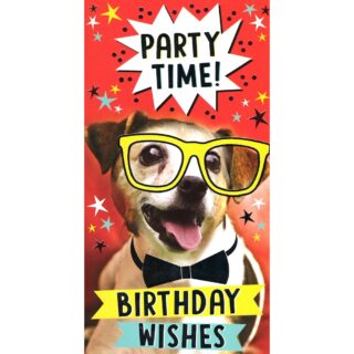 Kingfisher - Birthday Wishes Party Time Dog - Code 30 - 6pk - SLM066