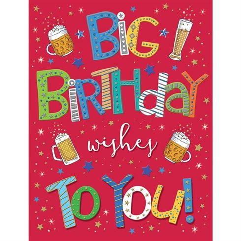Regal - Birthday Wishes Male - Code 50 - 6pk - C80342