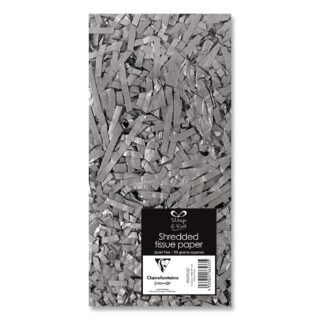 Eurowrap – Silver Shredded Tissue Paper – 20g – 20592-SC