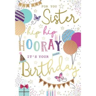 Kingfisher - Birthday Sister Party - Code 50 - 6pk - AA040