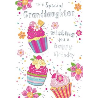 Kingfisher - Birthday Granddaughter Cake - Code 50 - 6pk - AA042