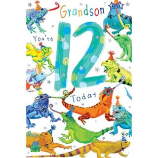 Kingfisher - Age 12 Grandson Lizard - Code 75 - 6pk -  FF122
