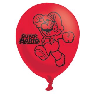 Super Amscan - Mario Bros 4 Sided Latex Balloons 11