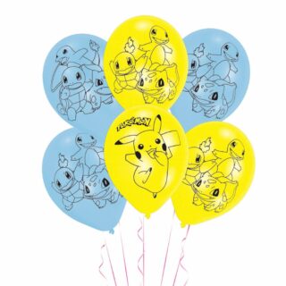 Amscan - Pokémon 4 Sided Latex Balloons 11