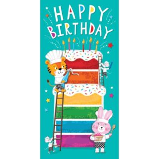 Regal - Happy Birthday Cake - Money Wallet - 10pk - C81165