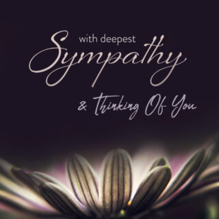 Sympathy & Thinking Of You