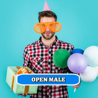 Open Birthday Male