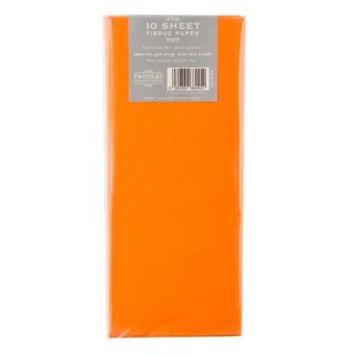 Partisan – Orange Tissue Paper – 50 x 66cm – 10 Sheets – ED-TS-OR
