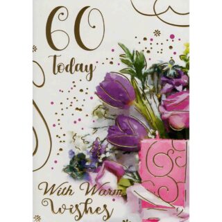 Xpress Yourself - Age 30 Female Flowers - Code 50 - 12pk - 2 Design - SL50031B/01