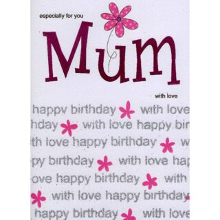 Lets Party - Birthday Mum Flower - Code 50 - 6pk - LP5027