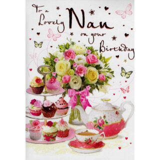Regal - Birthday Nan Flowers - Code 75 - 6pk - C80181