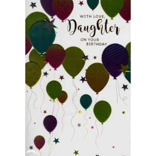Simon Elvin - Birthday Daughter Balloon - Code 50 - 6pk - SE29392