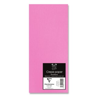 Eurowrap - Pink Crepe Tissue Paper - 3M X 50cm - 27252-PC