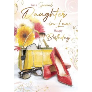 Treasure - Birthday Daughter Shoes - Code 75 - 6pk - TGC75-2174