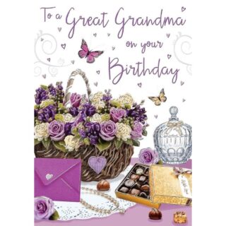Regal - Birthday Great Grandma Flowers - Code 75 - 6pk - C80060
