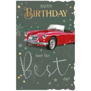 Out Of The Blue - Happy Birthday Car Open - Code 75 - 6pk - OTB17836