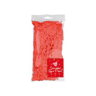 Gem - Red Shredded Tissue Paper - 25g - VAL4544