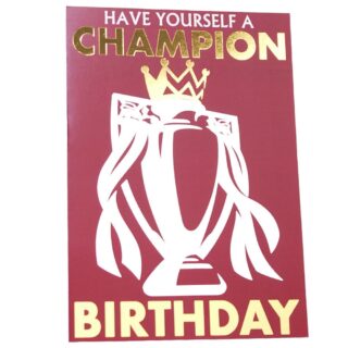 365 - Happy Birthday Liverpool Champion Football - Code 50 - 6pk - CSLIV003
