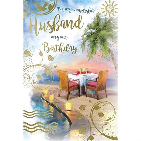 Birthday - Husband - Code 75 - 6pk - AUR148