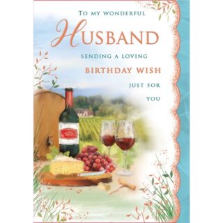 Birthday - Husband - Code 75 - 6pk - C80503