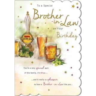 Birthday - Brother-in-Law - Code 75 - 6pk - C80542