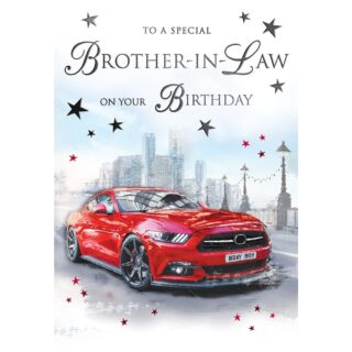 Birthday - Brother In Law - Code 75 - 6pk - C80913