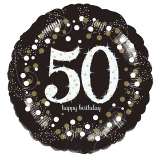 Anagram - Sparkling Celebration 50th Birthday Standard Foil  - 18